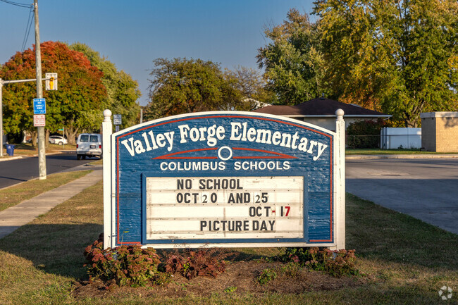 Valley Forge Elementary is located in the Woodward Park neighborhood of Columbus Ohio.