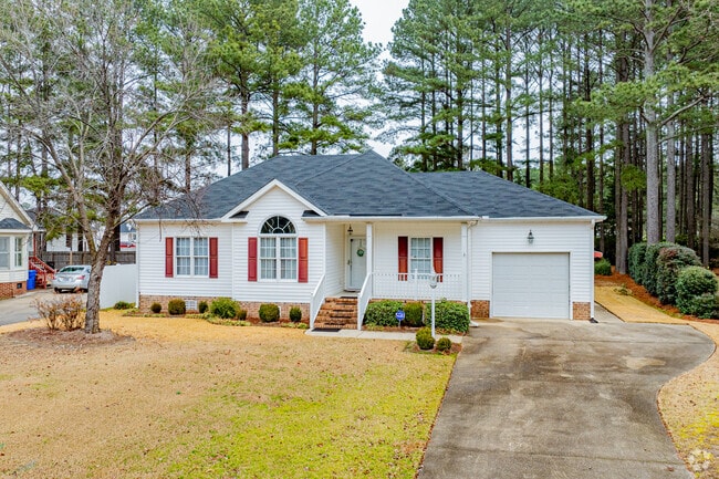 Ranch homes are a common sight in Wilson.