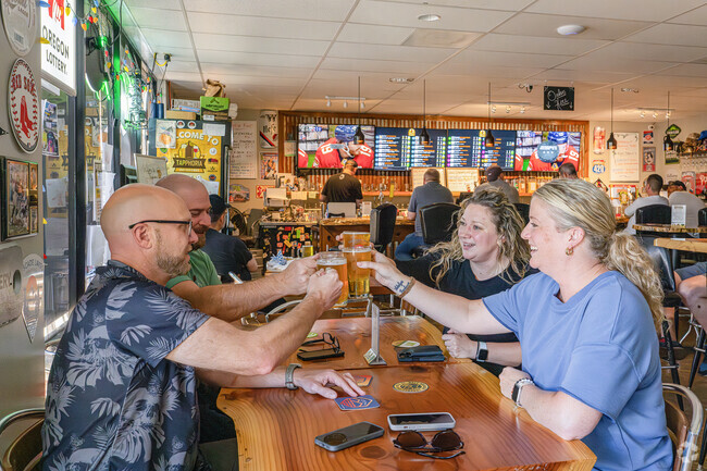 Derry Dell residents enjoy local brews at Tapphoria Taphouse & Bottle Shop.