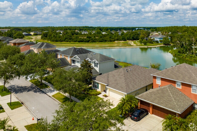 The water features are plentiful in Live Oak Preserve making waterfront properties a viable option.