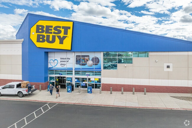 Best Buy anchors the Cottonwood Commons shopping center just outside the neighborhood.