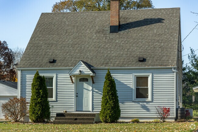 Bungalow style homes are far and few in the neighborhood of Stocker, Wisconsin.