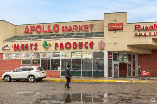 Apollo Market in Evergreen Lahser is conveniently located along Eight Mile Road.