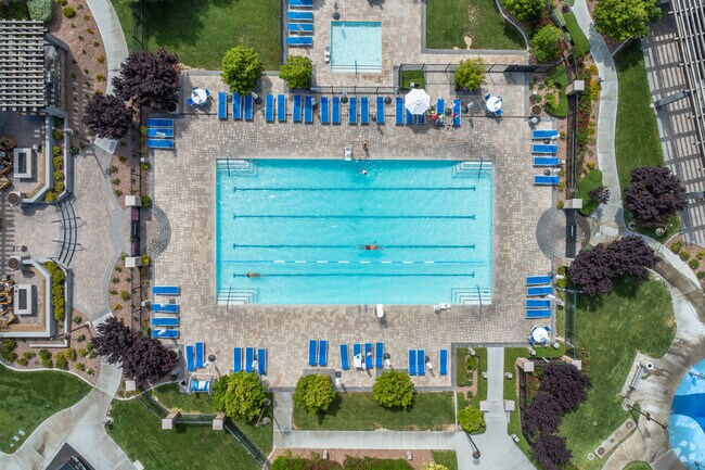 Residents of Kyle Canyon can cool-off at Skye Canyon Community Association pool.