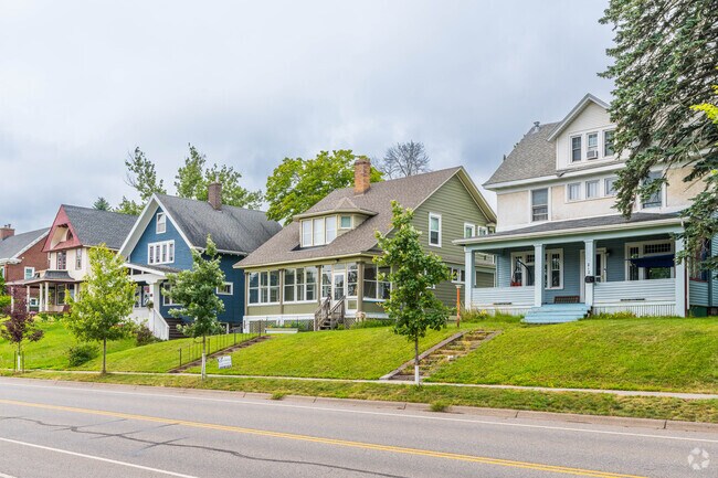 A row of houses in Chester Park.