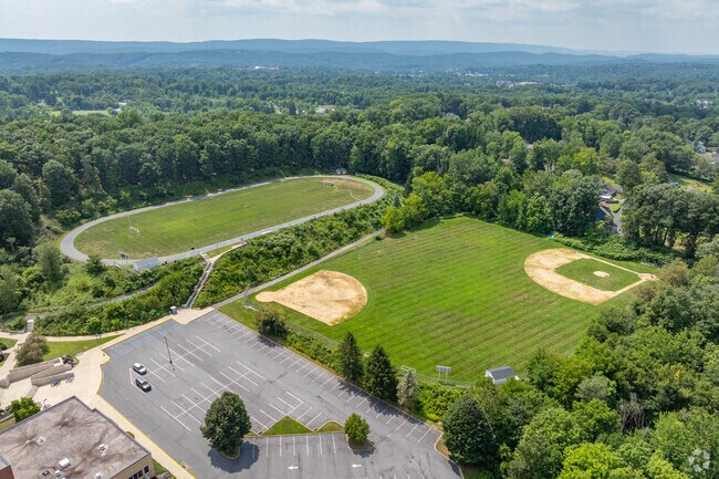 J.T. Lambert Intermediate School has large recreational fields for students.