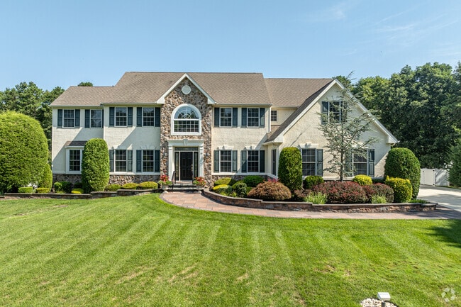 Developments in Egg Harbor Township feature many variations of the classic Georgian-style home.