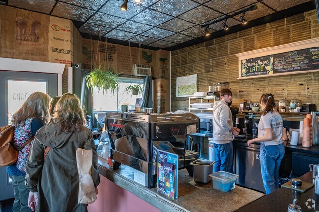 Stop in at Yada Yada Coffee Shop while shopping in the Jenks in downtown Cuyahoga Falls.