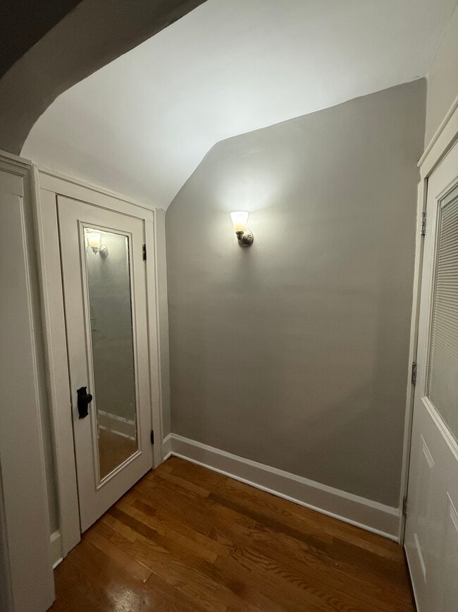 Front door and closet area