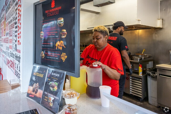 Ted's Hamburgers in Owen Park is known for its fresh homemade tea and fish sandwiches.