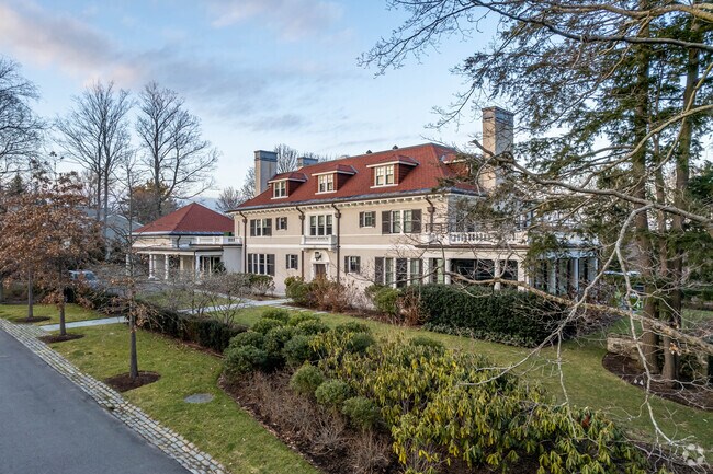 South Brookline provides grand colonial estates.