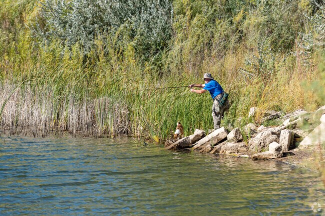 Enjoy a day in nature fishing in the nearby parks of Fruita Area.