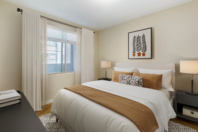 Classic Package II bedroom with hard surface flooring (select homes)