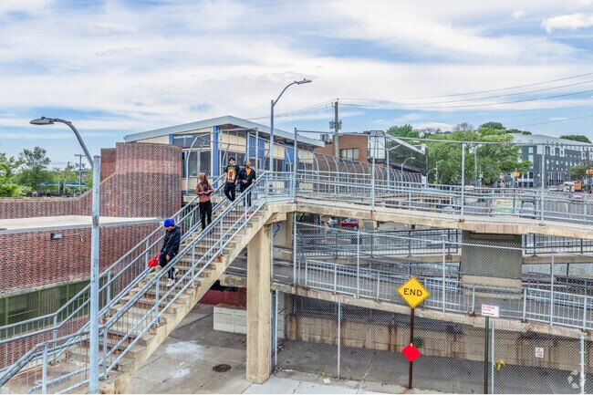 The Staten Island Railway also starts in St. George, with stops along most parts of the island.