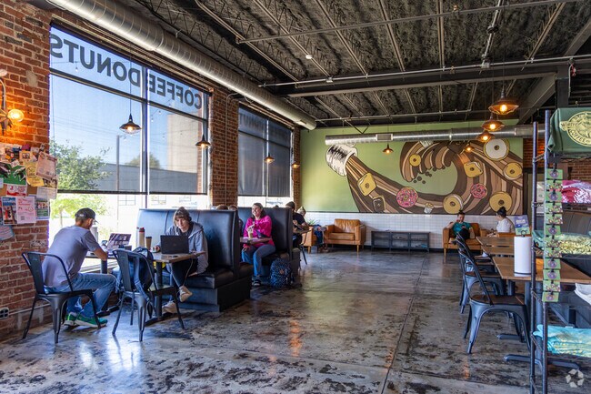 In Northside, North Lime Coffee & Donuts sells their popular cinnamon rolls only on Wednesdays.