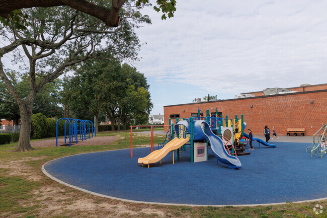 Valley Stream's Wheeler Avenue School has a playground that is very well kept.