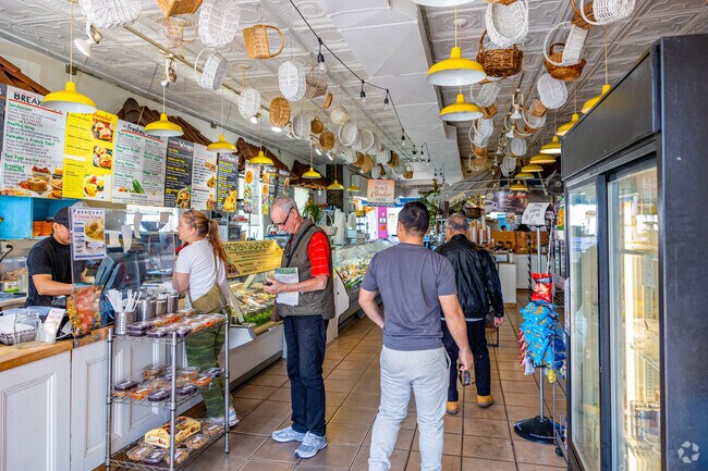 Order up at Mediterranean Marketplace in nearby Port Washington.