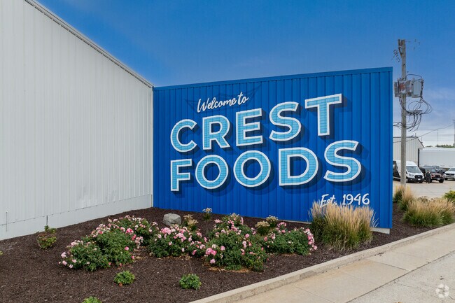Crest Foods has anchored Ashton’s economy since 1946 with local food manufacturing.