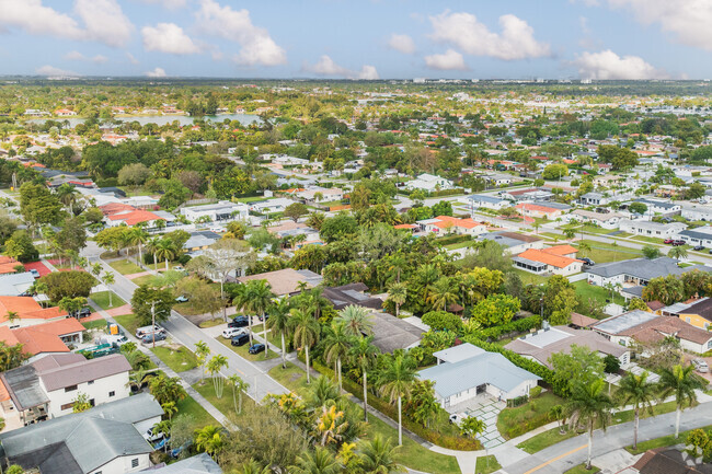 Live amongst quiet neighbors in Olympia Heights, FL.