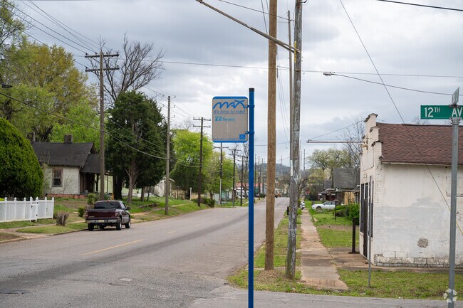 East Birmingham has public transportation.