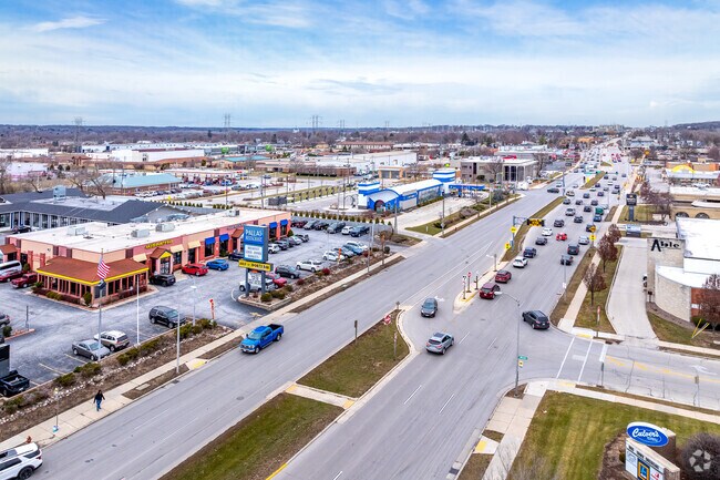 Greenfield Park is near shopping and restaurants.