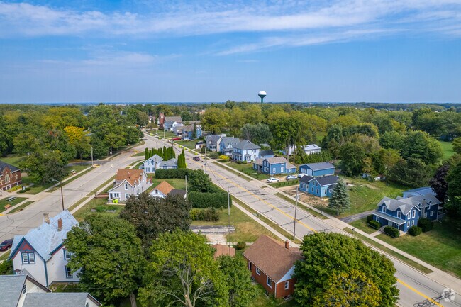 Sharon has original Victorian and Craftsman homes surrounded by farm-style properties.