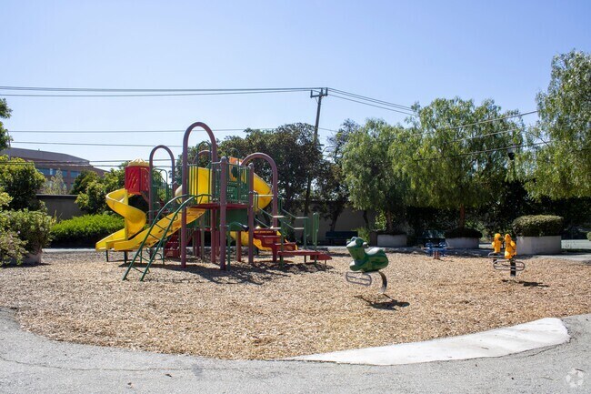 Kids love the playground at Washington Park in Shoreview.