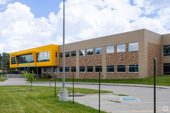 Beveridge Magnet Middle School  serves as a middle school in Omaha.