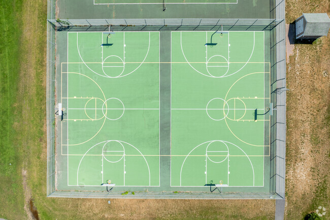 Shoot some hoops at Cape Cod Regional Technical High School in Harwich.