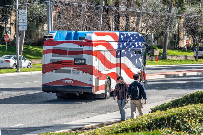 Residents of Canyon Crest easily access public transportation or enjoy leisurely walks around.