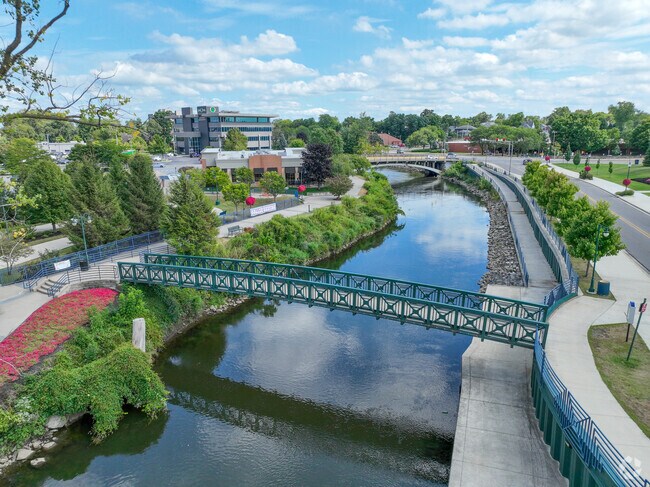 Bridges connect Beardsley to all other areas of Elkhart.