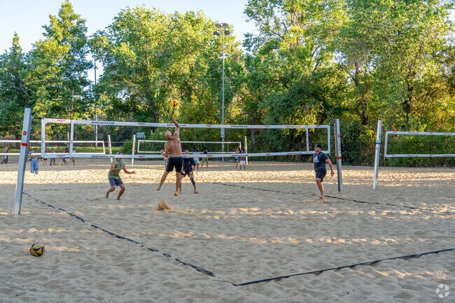 Play volleyball with friends and family at Livermore Community Park.