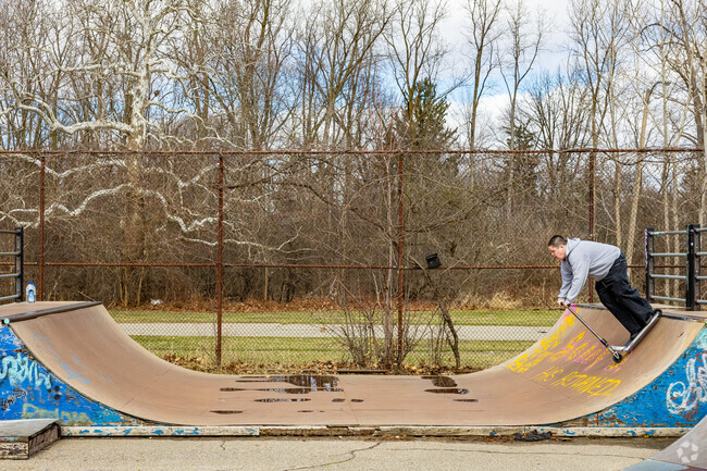 Local kids can head to the skate park at Swartz Creek Valley Park to tear up the halfpipe.