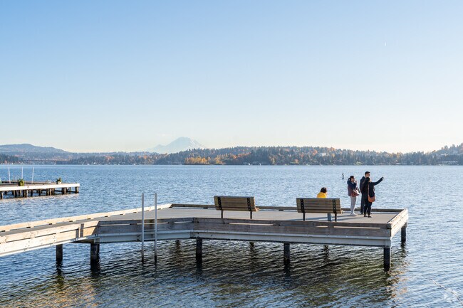 The Medina beach park offers lots of outdoor space for residents to come explore.
