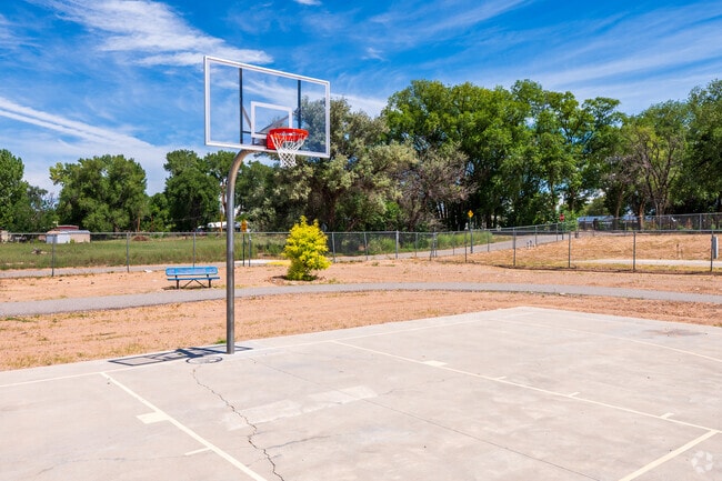 Joe Romero Memorial Park features a new basketball court.