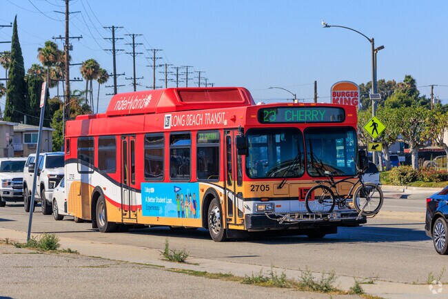 Long Beach Transit connects Nehyam residents to city destinations and local amenities.