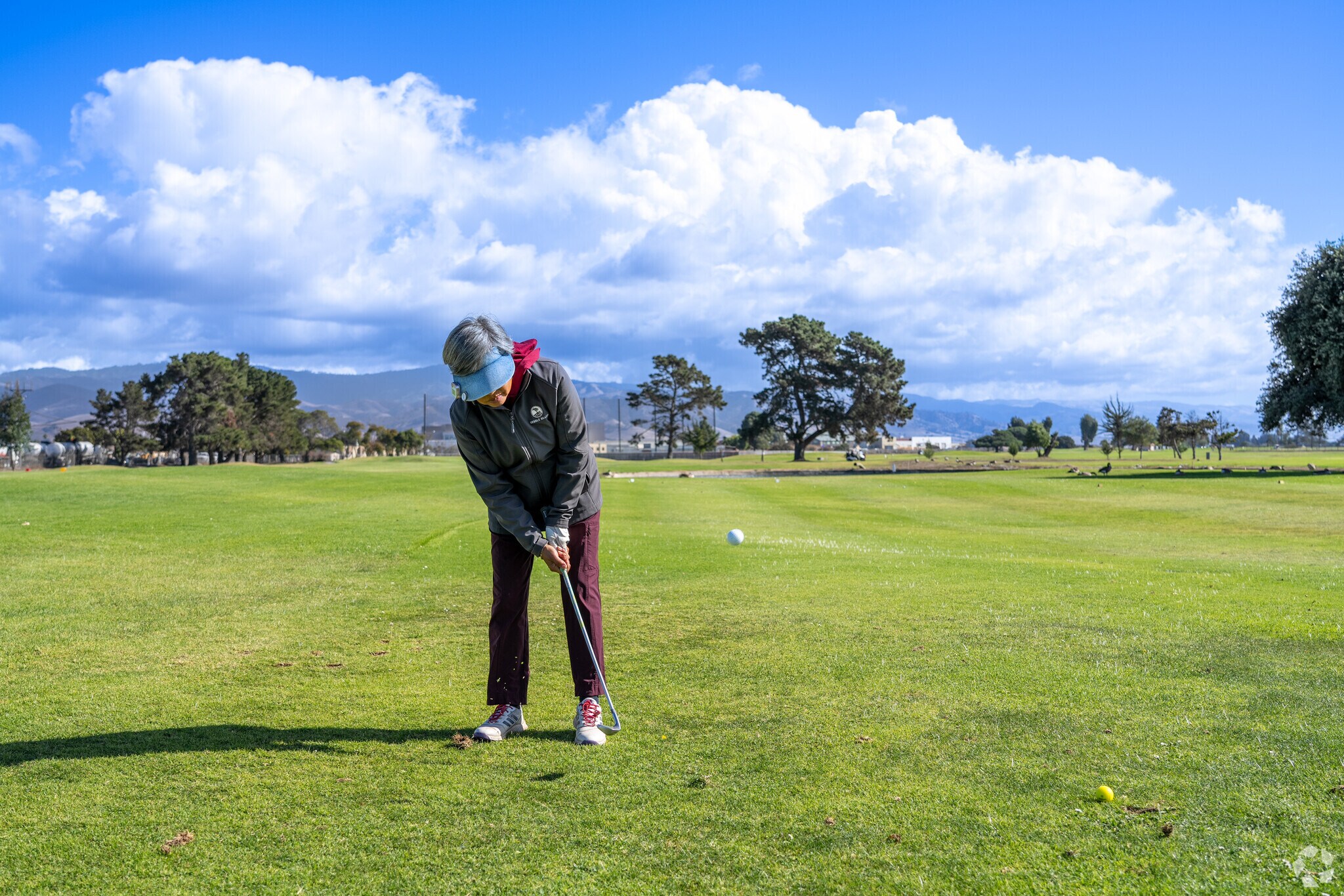 Swinging into serenity on the Salinas Municipal Golf.