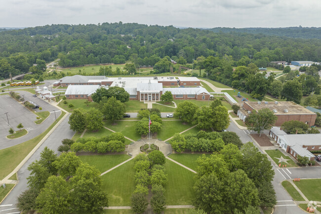The present campus of Trussville’s beautiful Cahaba Elementary School was built in 1920.