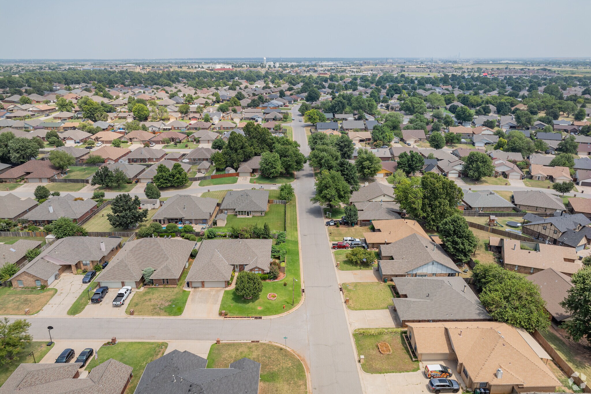 West Watch homes have yards with plenty of trees for shade.