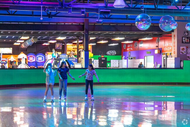 Youngsters in Plantation can spend Saturdays at Champs for an afternoon open-skate session.