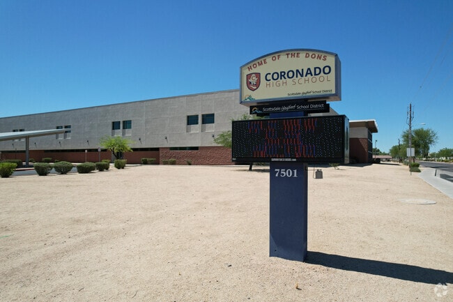 Coronado High School is located in Scottsdale.