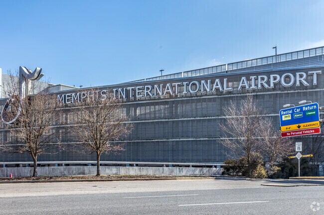 Memphis International Airport connects Raleigh travelers with major U.S. and global destinations.