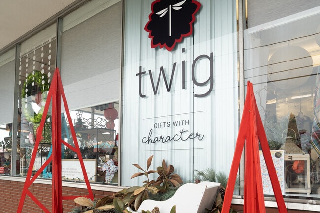 The Twig is a locally based gift shop in Lakeside, Virginia.