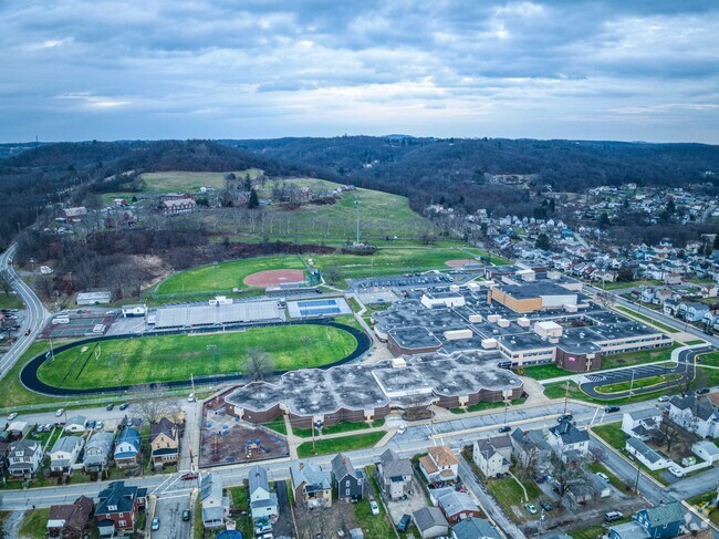 Rochester Area High School is located in a complex with the middle and elementary school.