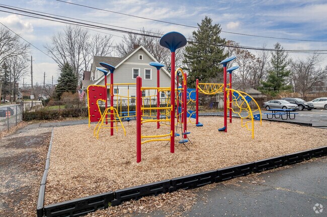Westside Community School of the Arts students can play on the playground during recess.