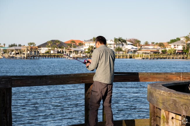 Many South Mainland residents head to Riverside Park to fish in the Halifax River.