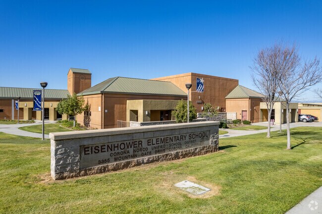 Eisenhower Elementary School is located in South Corona, CA.