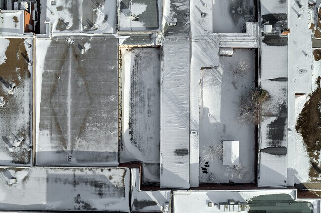 Here is a top down view of Caldwell Elementary School.