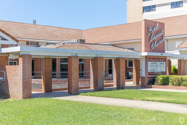 First Baptist welcomes all.