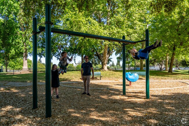 The playground at Glenbrook Park in College Glen is a lot of fun for kids.